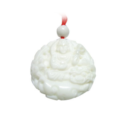 圓形文殊菩薩硨磲項(xiàng)鏈