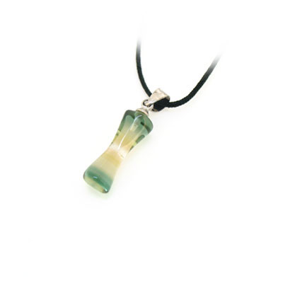 綠水晶竹節(jié)項鏈