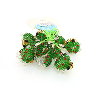 小動(dòng)物手工串珠手機(jī)鏈