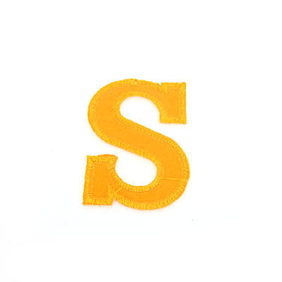 英文字母時尚布貼