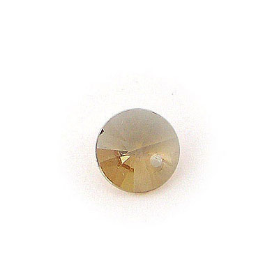 6200-QC施華洛世奇水晶淺茶色圓餅