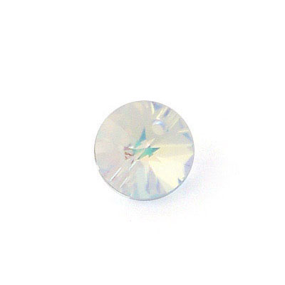 6200-AB施華洛世奇水晶白彩色圓餅