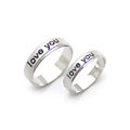 ALW0093 I LOVE YOU情侶戒[精品]