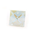 8025-AB施華洛世奇水晶白彩正方形