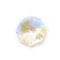 8116-AB施華洛世奇水晶白彩八邊形