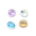 [5個(gè)價(jià)]6200施華洛世奇圓餅水晶配件6mm[顏色隨機(jī)配送]