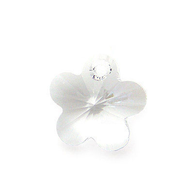 6744白色施華洛世奇梅花水晶12mm