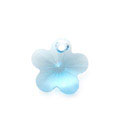 6744HL施華洛世奇湖水藍(lán)梅花水晶12mm