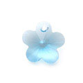 6744HL施華洛世奇梅花水晶湖水藍(lán)14mm