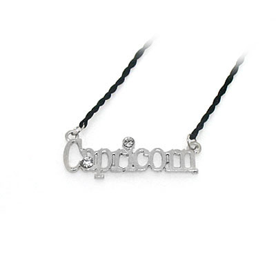 英文字母Capricom項(xiàng)鏈