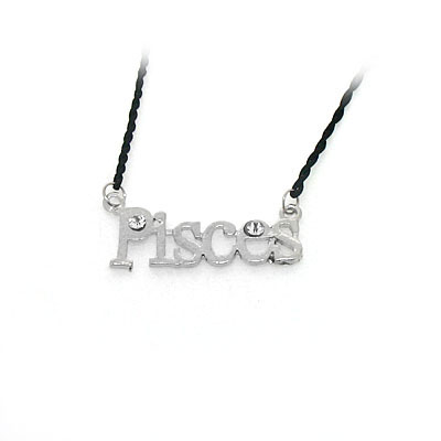 英文字母Pisces項(xiàng)鏈