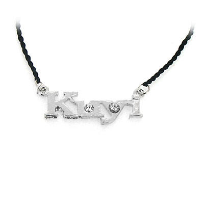 英文字母Kuyi項(xiàng)鏈