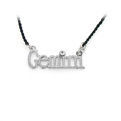 英文字母Gemini項鏈