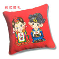 韓式婚禮十字繡抱枕48*48cm