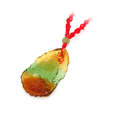紅繩觀音琉璃項鏈
