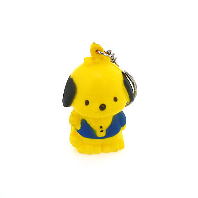 小站狗pvc鑰匙扣飾品[顏色混裝]