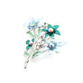 百花爭艷時尚佳麗胸針