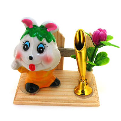 大白兔禮品工藝筆插