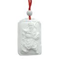 關(guān)公保平安令牌硨磲項(xiàng)鏈