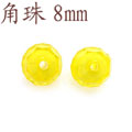 手工串珠工藝品珠飾配件角珠8mm-JZ08[共20多種顏色]