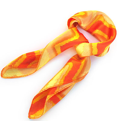紅紅火火高貴皇家絲巾