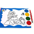 美人魚雙面水彩畫用品