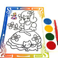 小公主雙面水彩畫文具用品