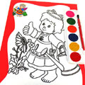 灌溉春天水彩畫學習用具大號