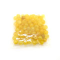 飾品配件-4mm黃玉石小珠[約100粒][玉顏色有深淺]