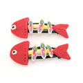 魚骨糖果花草軟陶BB夾一對(duì)價(jià)[隨機(jī)混裝]