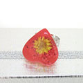 花草琥珀開(kāi)口合金戒指[款式混裝]