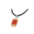 紅瑪瑙彩貝簡(jiǎn)單項(xiàng)鏈
