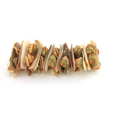 雙層小海螺貝殼片手鏈/貝殼小商品批發(fā)