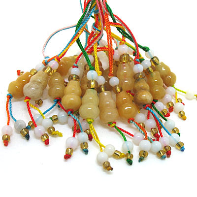 小玉葫蘆玉手機(jī)掛件