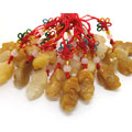 招財(cái)黃玉貔貅玉石手機(jī)鏈飾品[玉顏色有深淺]