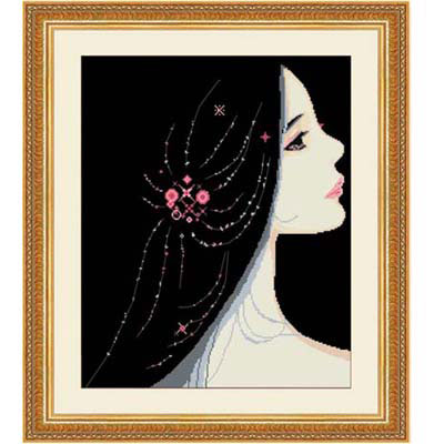 凝望手工十字繡半成品套件含布線圖11CT57*65cm