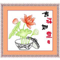 吉祥如意進(jìn)口十字繡套件中格76*69cm