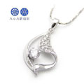 八箭八心鋯石鑲嵌銀質(zhì)墜[精品]