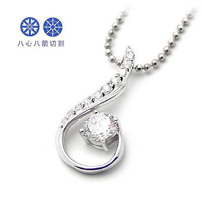 美麗的符號八心八箭純銀墜