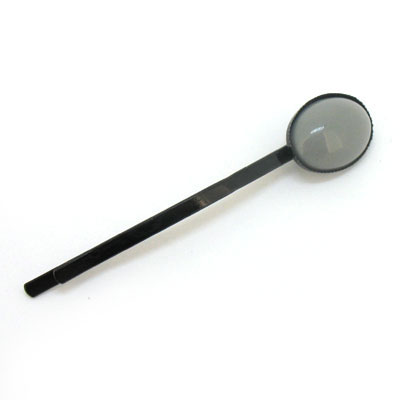 灰色韓版邊夾頭飾/復(fù)古頭發(fā)小飾品