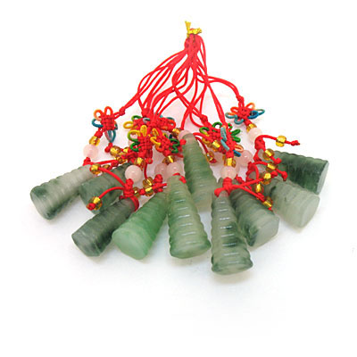 玉石寶塔手機(jī)鏈/時(shí)尚玉石小掛件