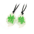 情緣文字項(xiàng)鏈夜光情侶項(xiàng)飾品