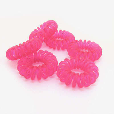 梅紅電話線發(fā)圈流行發(fā)圈飾品
