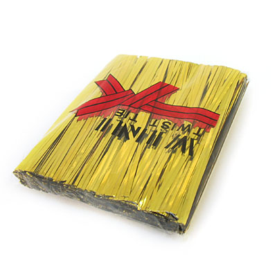 10cm金色扎絲批發(fā)
