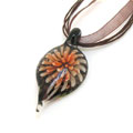 漂亮多彩內(nèi)雕花琉璃吊墜[顏色有深淺]