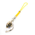 昆蟲透明琥珀手機(jī)鏈/人工琥珀飾品