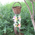 小花藍(lán)草帽鞋等貝殼風(fēng)鈴掛件小風(fēng)鈴批發(fā)