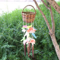 小花藍(lán)草帽鞋等貝殼風(fēng)鈴掛件小風(fēng)鈴批發(fā)