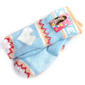 雙層厚絨毛護(hù)腕式愛(ài)心女孩包套大手套