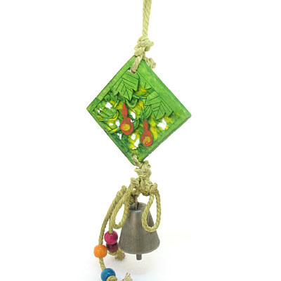 葉花果木質(zhì)風(fēng)鈴家居掛件飾品